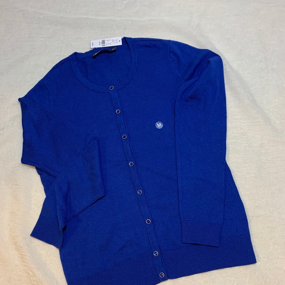 NY&C blue cardigan